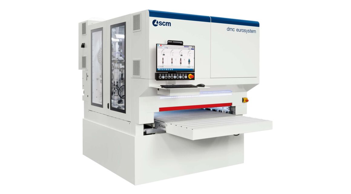 Eurosystem DMC - Calibradora Lijadora Automática - SCM Group