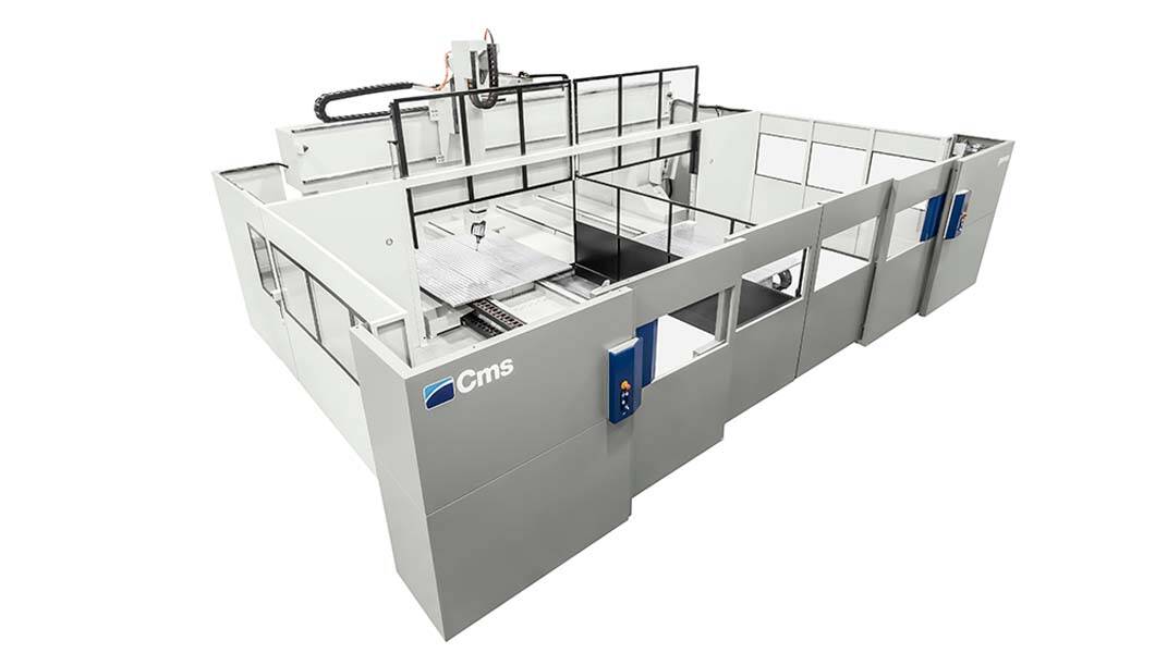 CNC machining centers - 5-axis CNC machining centers, passage in Z from 500 mm - genesi