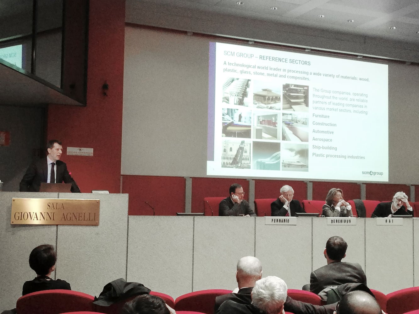L'industrie 4.0 : l'évolution numérique de Scm Group occupe le devant de la scène à la Convention de l'Union industrielle de Turin