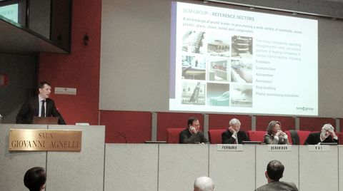 L'industrie 4.0 : l'évolution numérique de Scm Group occupe le devant de la scène à la Convention de l'Union industrielle de Turin