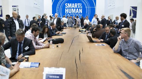 Diary at Ligna. Outstanding results for SCM "Smart&Human" factory