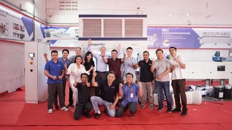 Hugely successful Open House in Indonesia