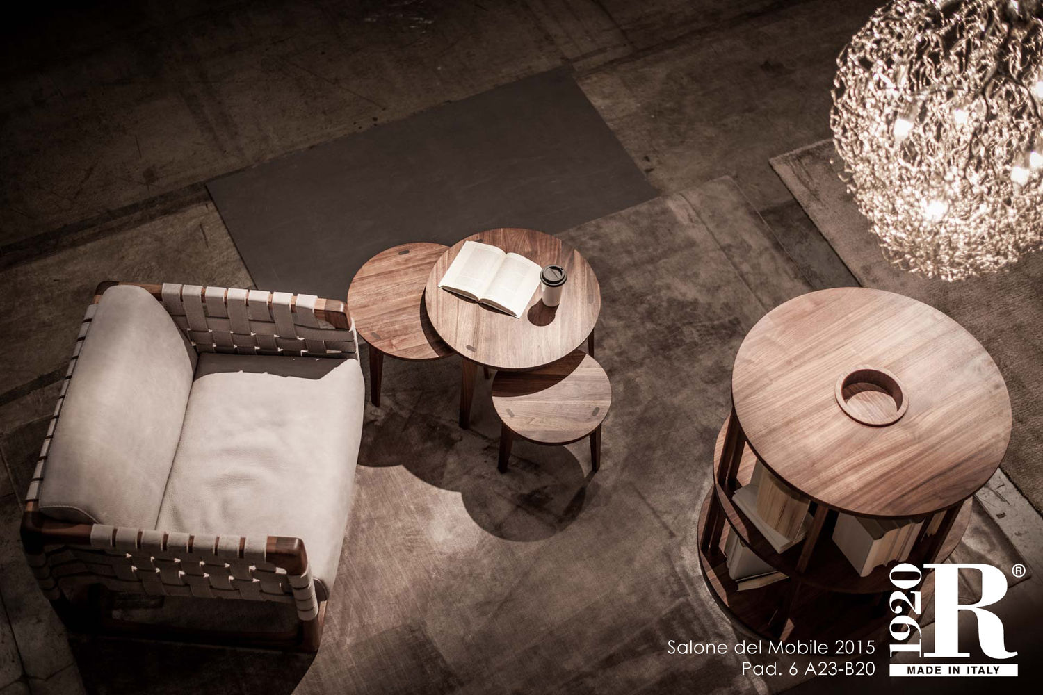 Scm Group celebrates with Riva 1920 its 95 years of success, sponsoring the Milan Furniture Show  (Salone del Mobile 2015)
