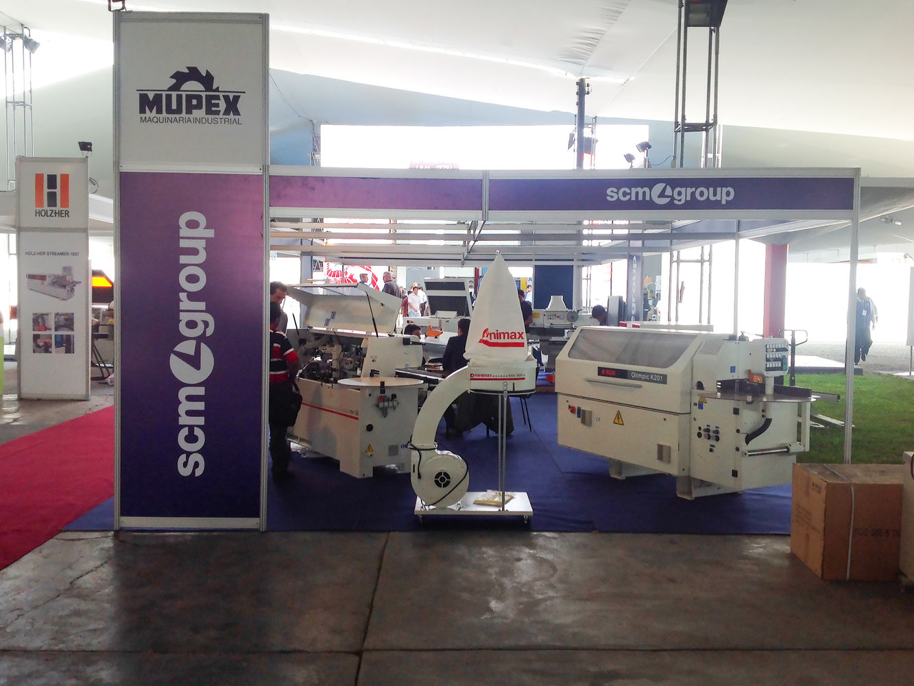 Fenafor Exhibition: SCM Group's machinery in Perù