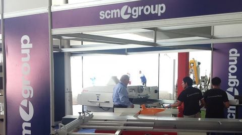Fenafor Exhibition: SCM Group's machinery in Perù