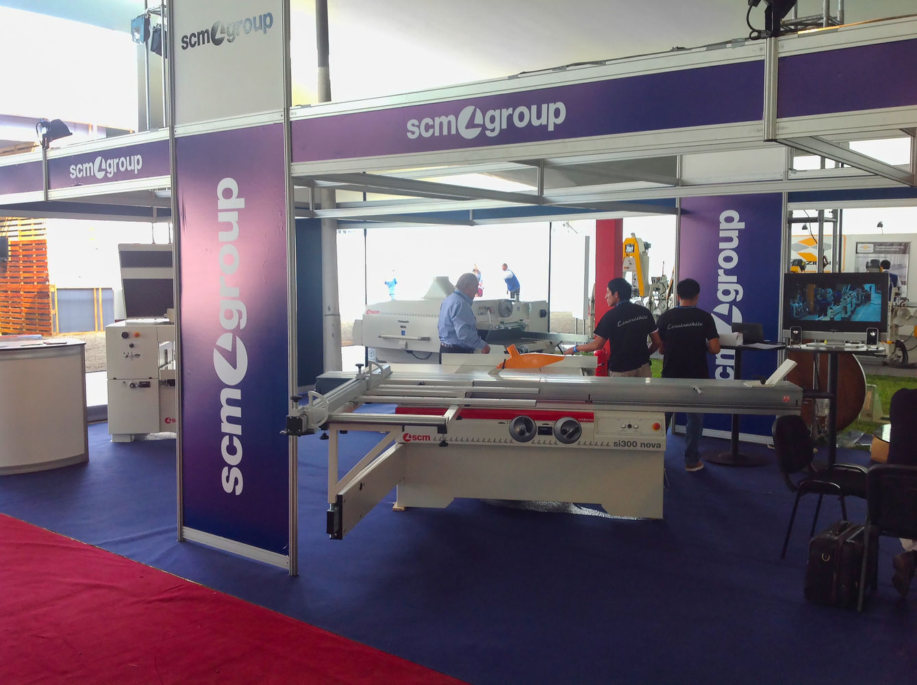 Fenafor Exhibition: SCM Group's machinery in Perù