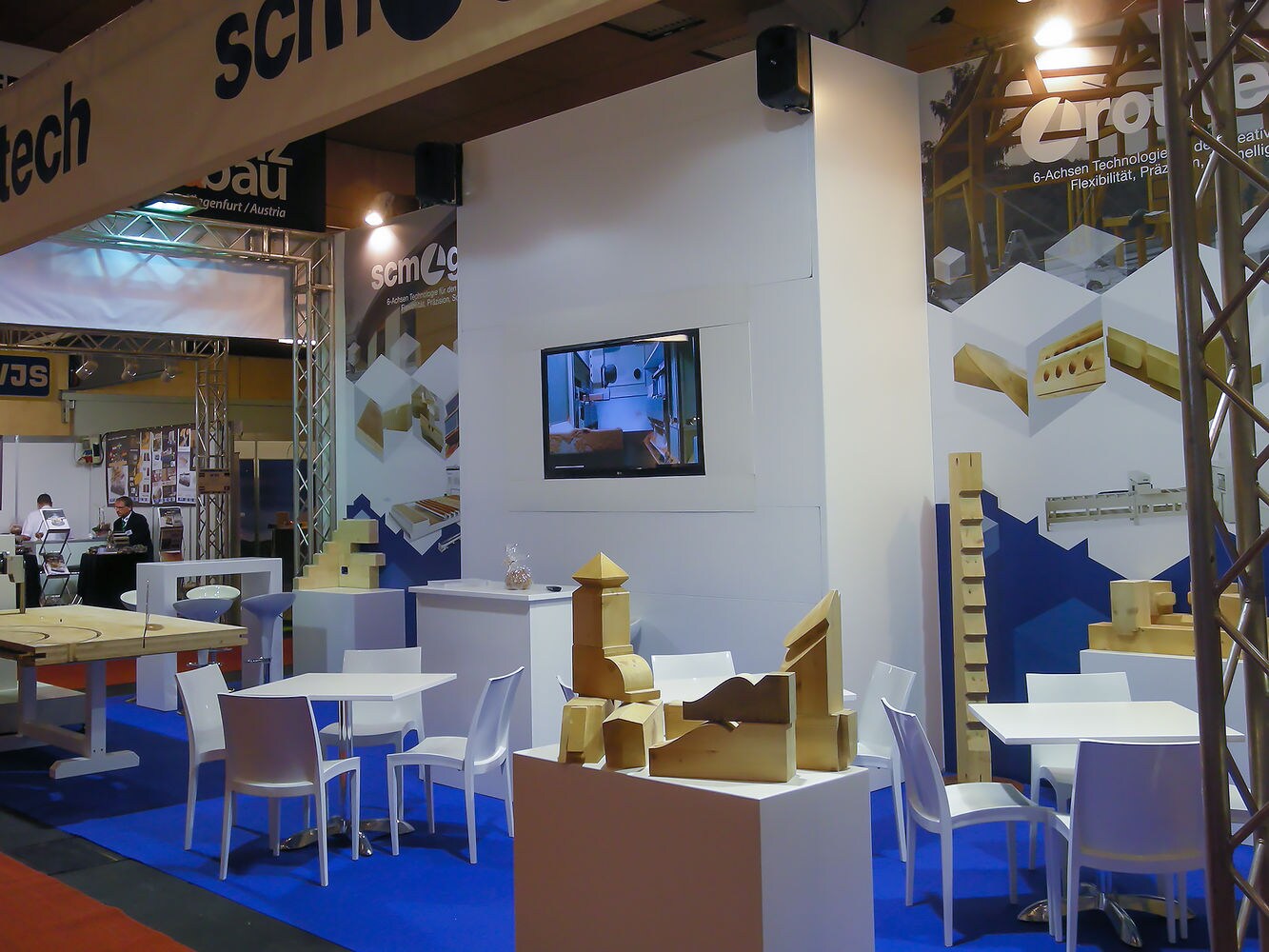 Many events around the Routech technology designed for the wood construction industry