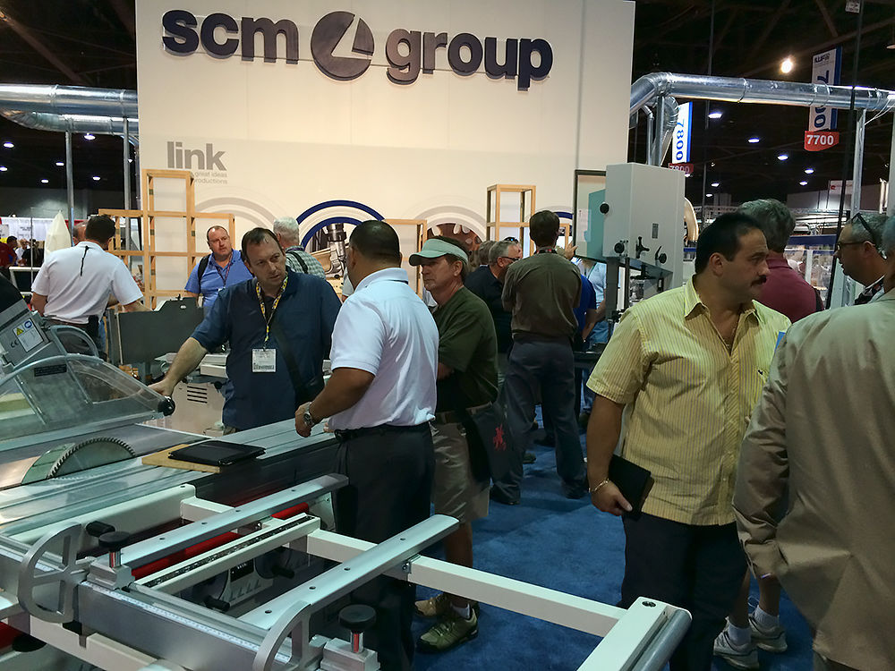 SCM Group North America announces a successful presence at the 2014 International Woodworking Fair