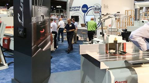 SCM Group North America announces a successful presence at the 2014 International Woodworking Fair