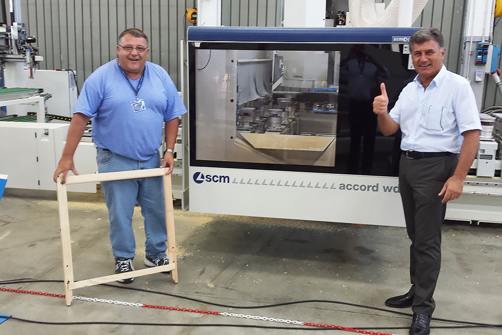 Successful Scm CNC Machining Center Accord WD in England.