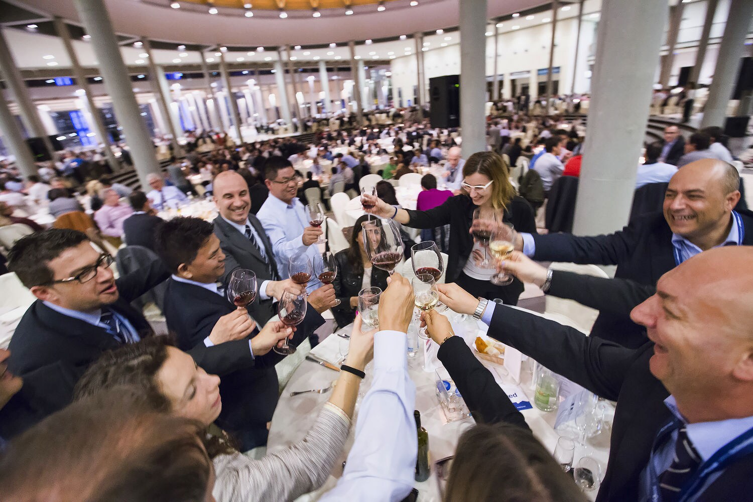 THE HOME EVENT Celebration dinner:  the world under the wooden dome.