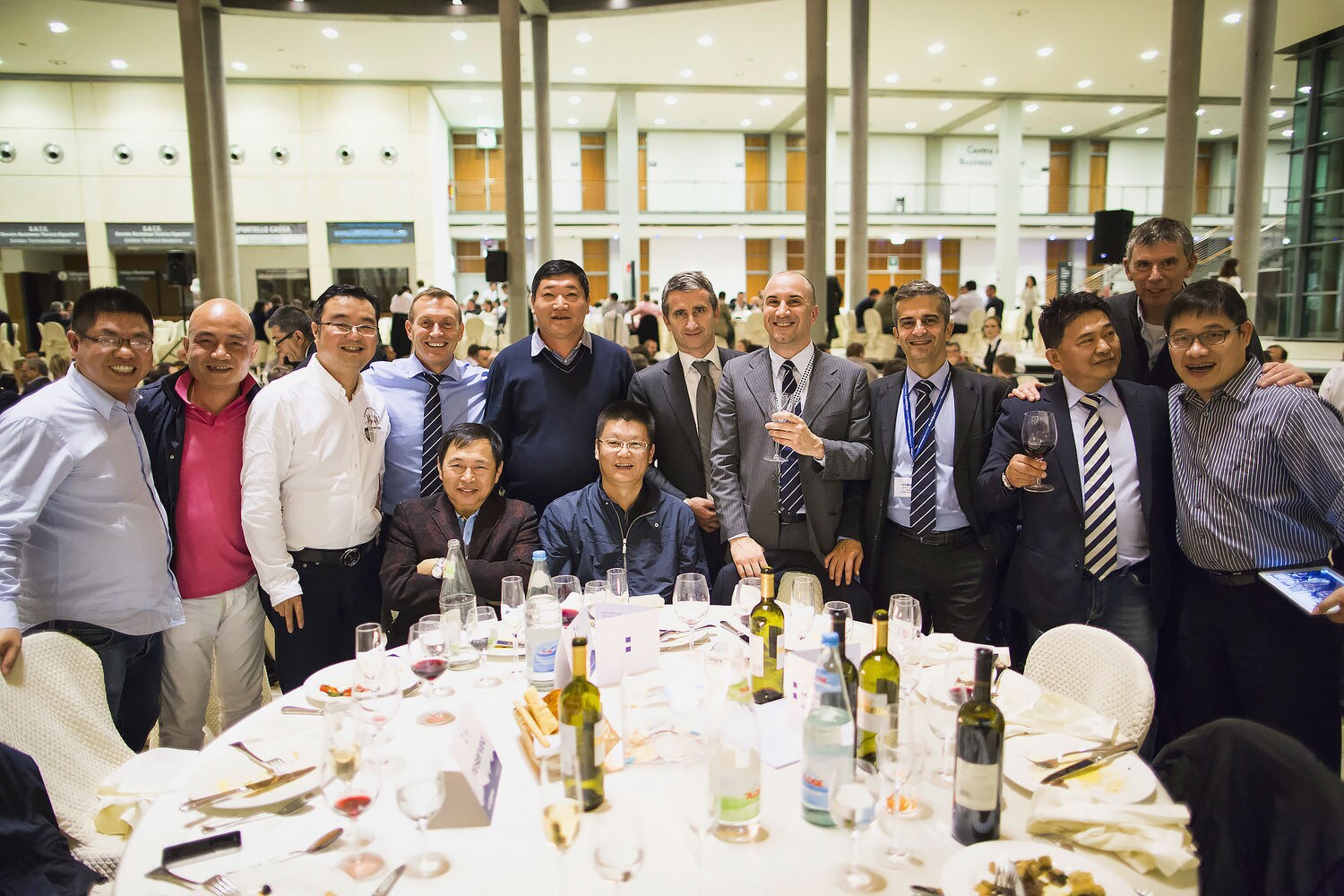 THE HOME EVENT Celebration dinner:  the world under the wooden dome.