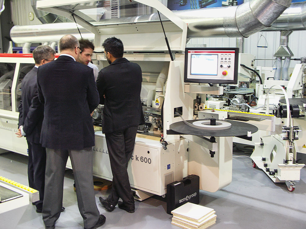 MANY ORDERS PLACED AT SCM GROUP UK's OPEN DAYS