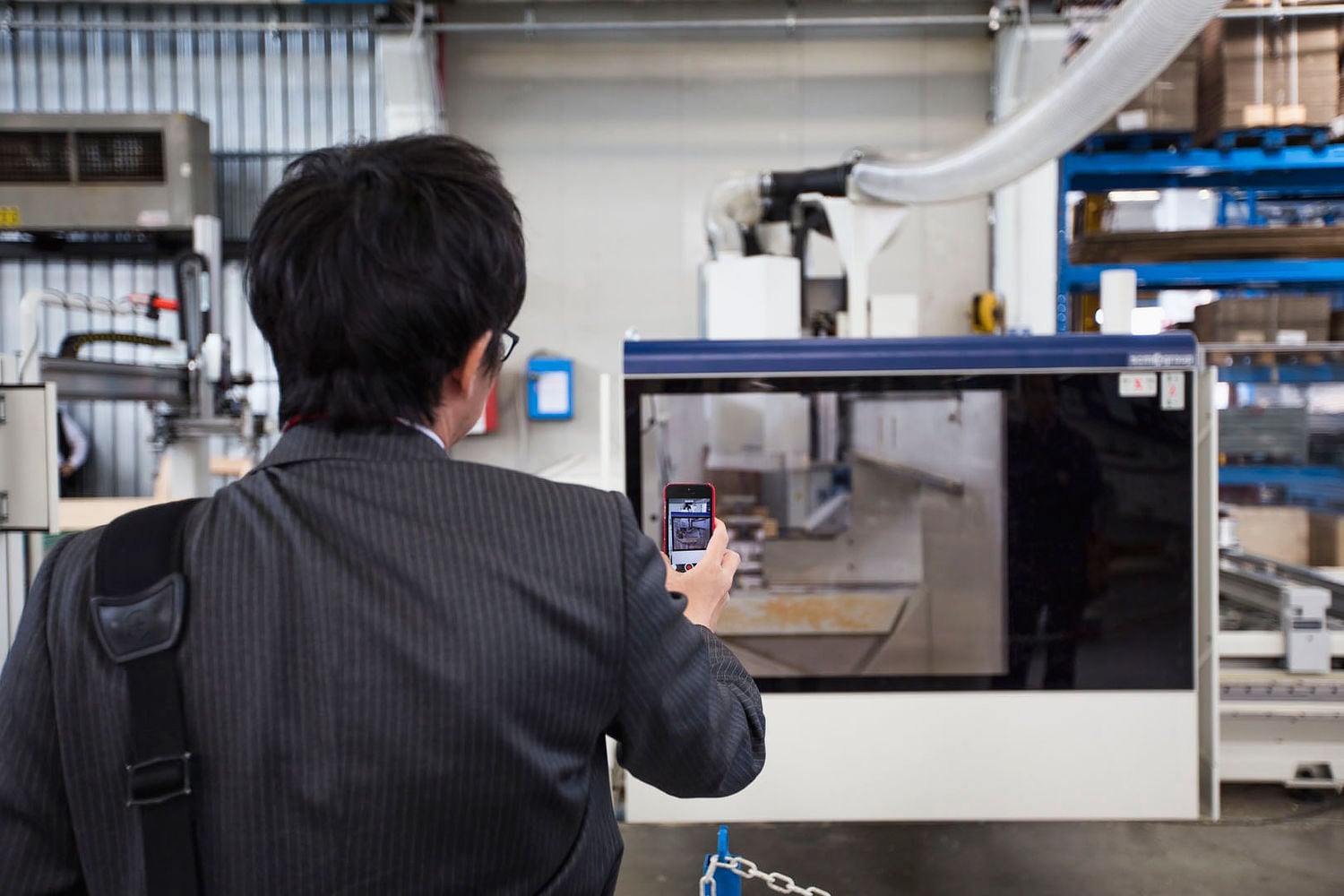 Japanese manufacturers of windows on a visit to SCM