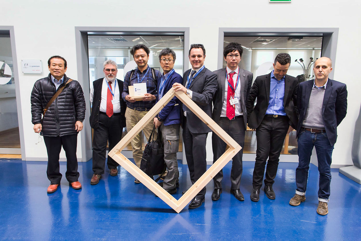 Japanese manufacturers of windows on a visit to SCM