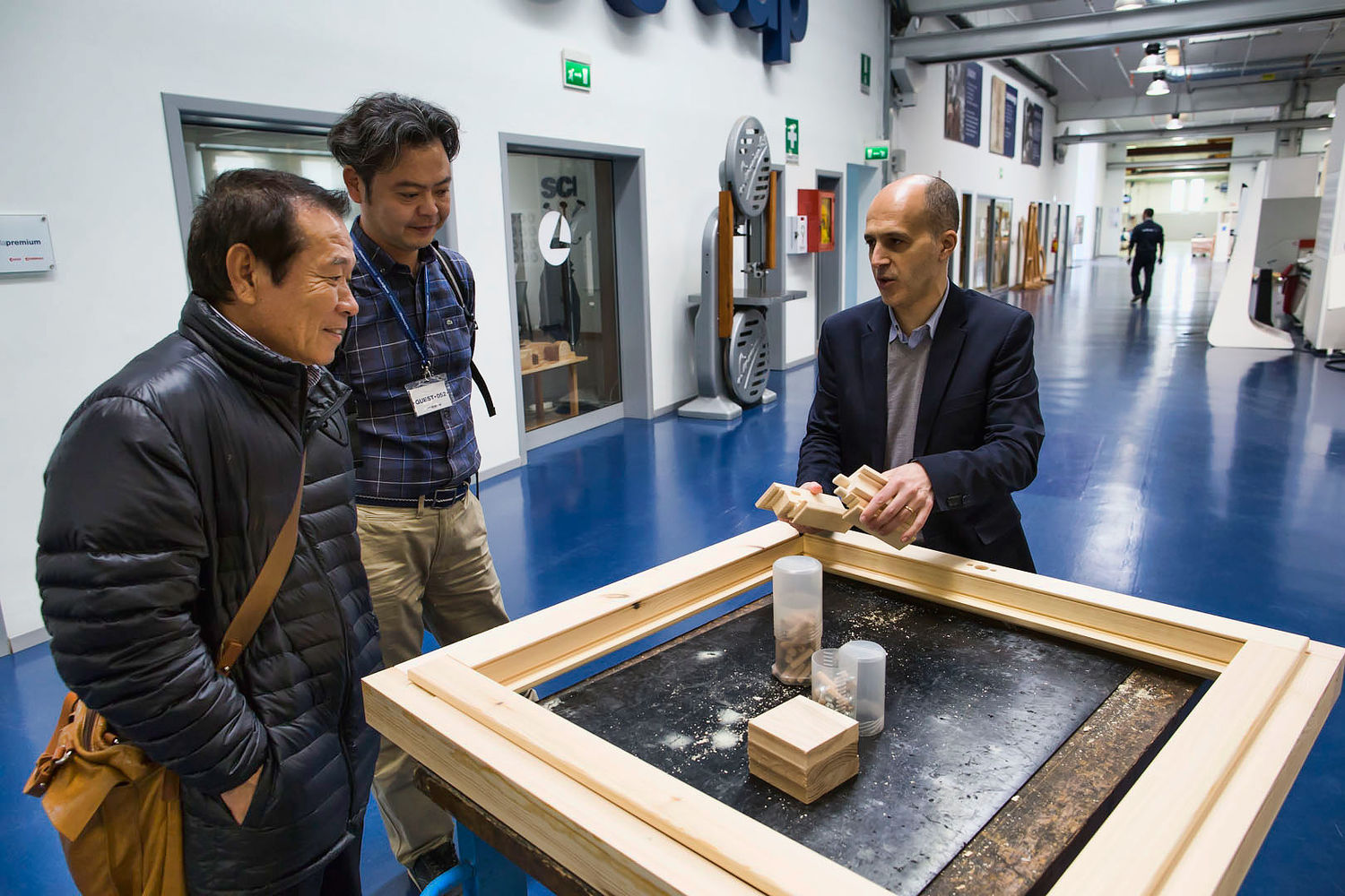 Giapponesi produttori di finestre in visita a SCM