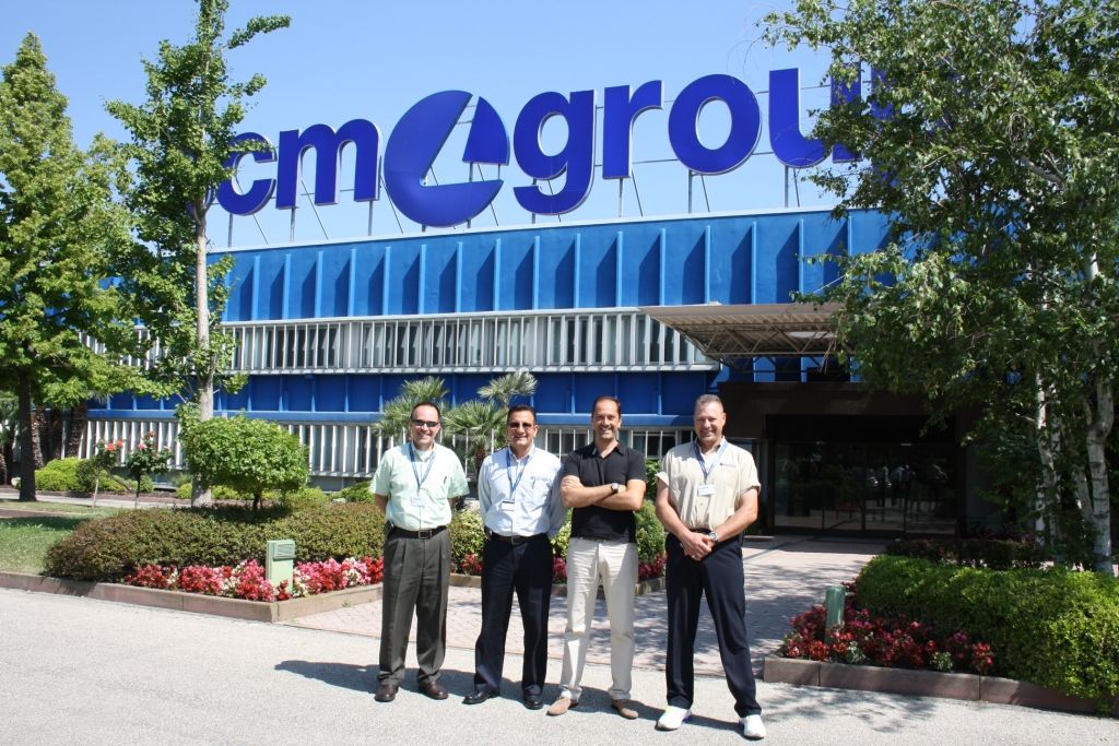 Californian customer visited Scm Group in Rimini