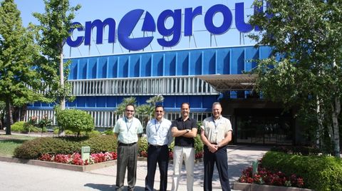 Californian customer visited Scm Group in Rimini
