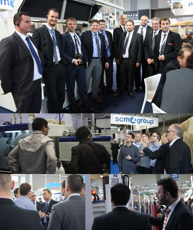 Foreign delegations at Ligna 2013