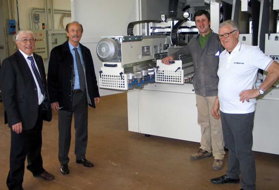 Adriano Aureli visited Zacchello Infissi