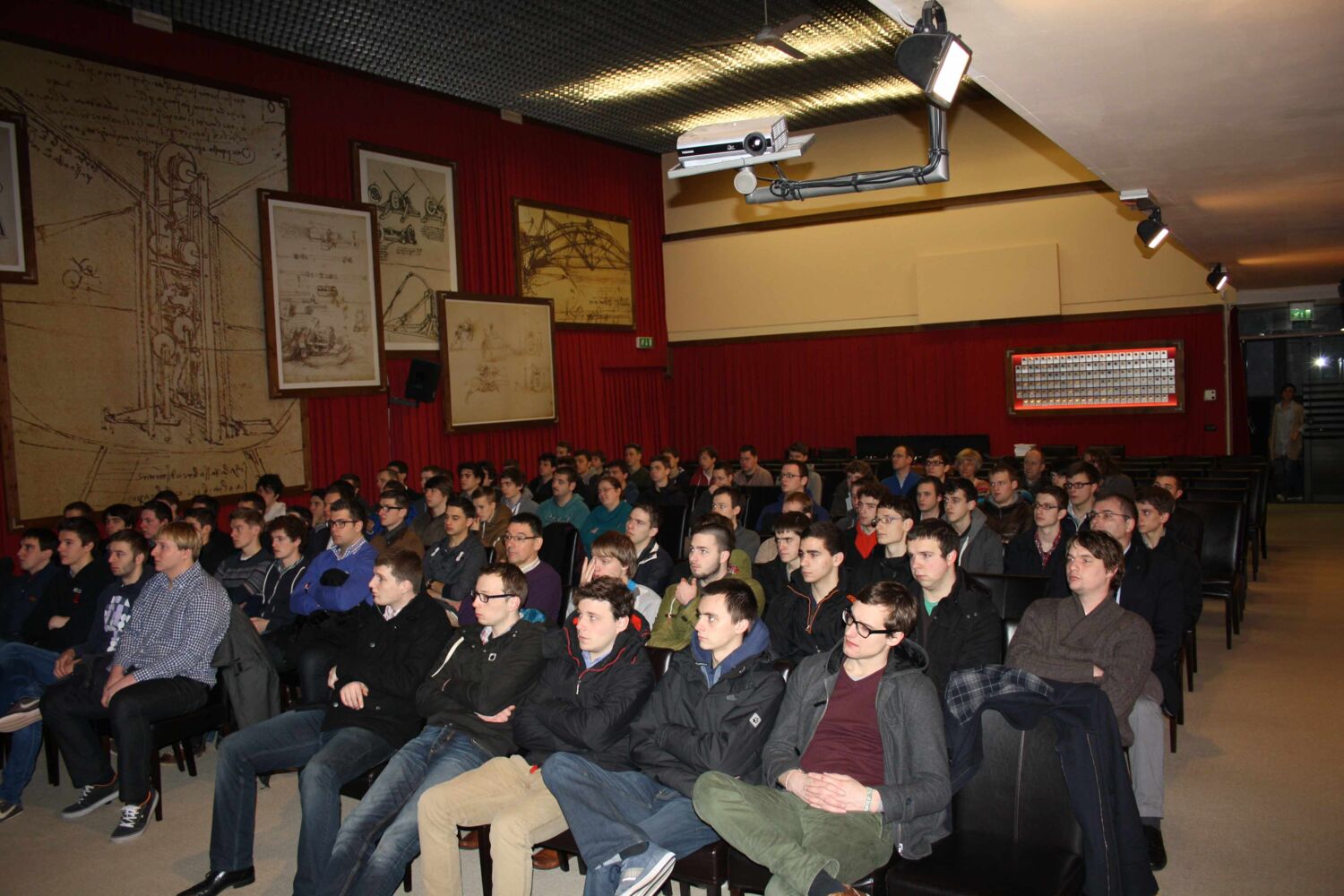 Belgian students visit SCM Group