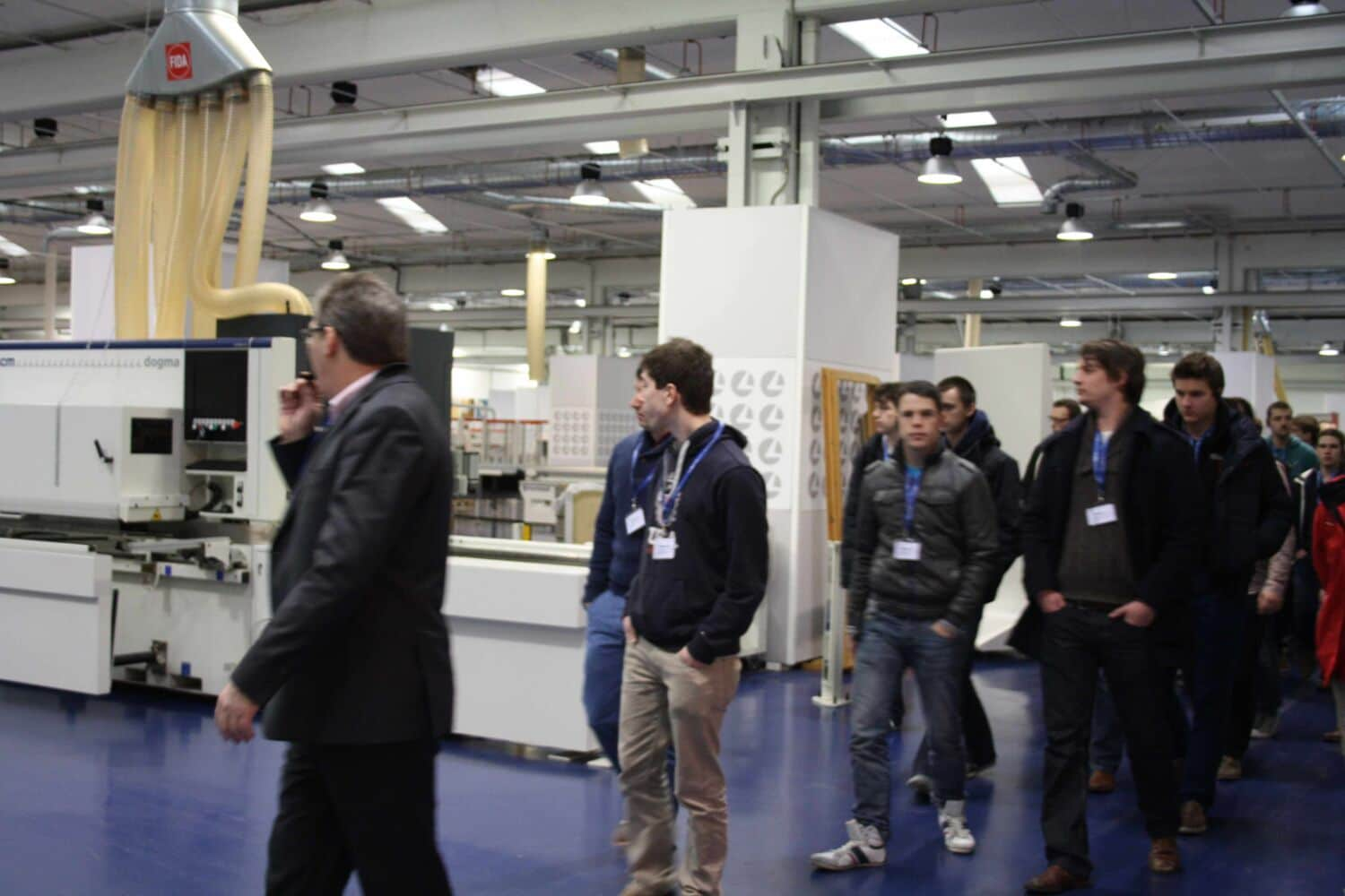 Belgian students visit SCM Group