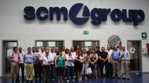 FRENCH CUSTOMERS IN VISIT in Rimini