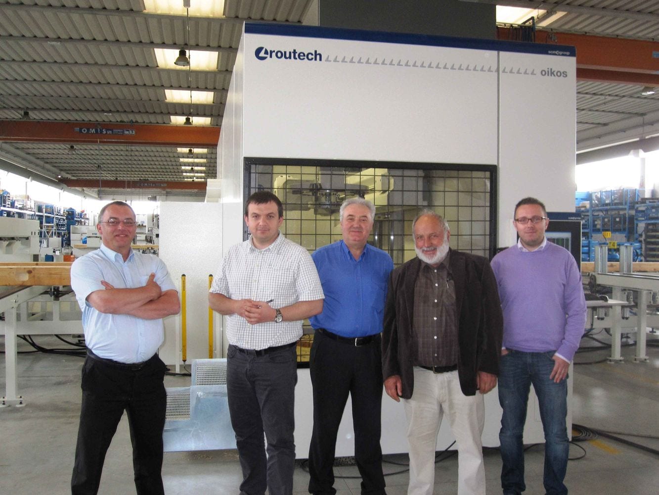 French customer at Routech for the Oikos HT