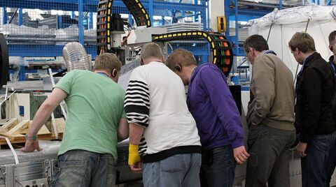 GERMAN CUSTOMERS VISITING