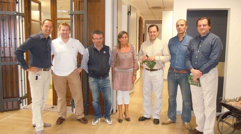 ARGENTINEAN CLIENT OBLAK IN VISIT AT BUSSI