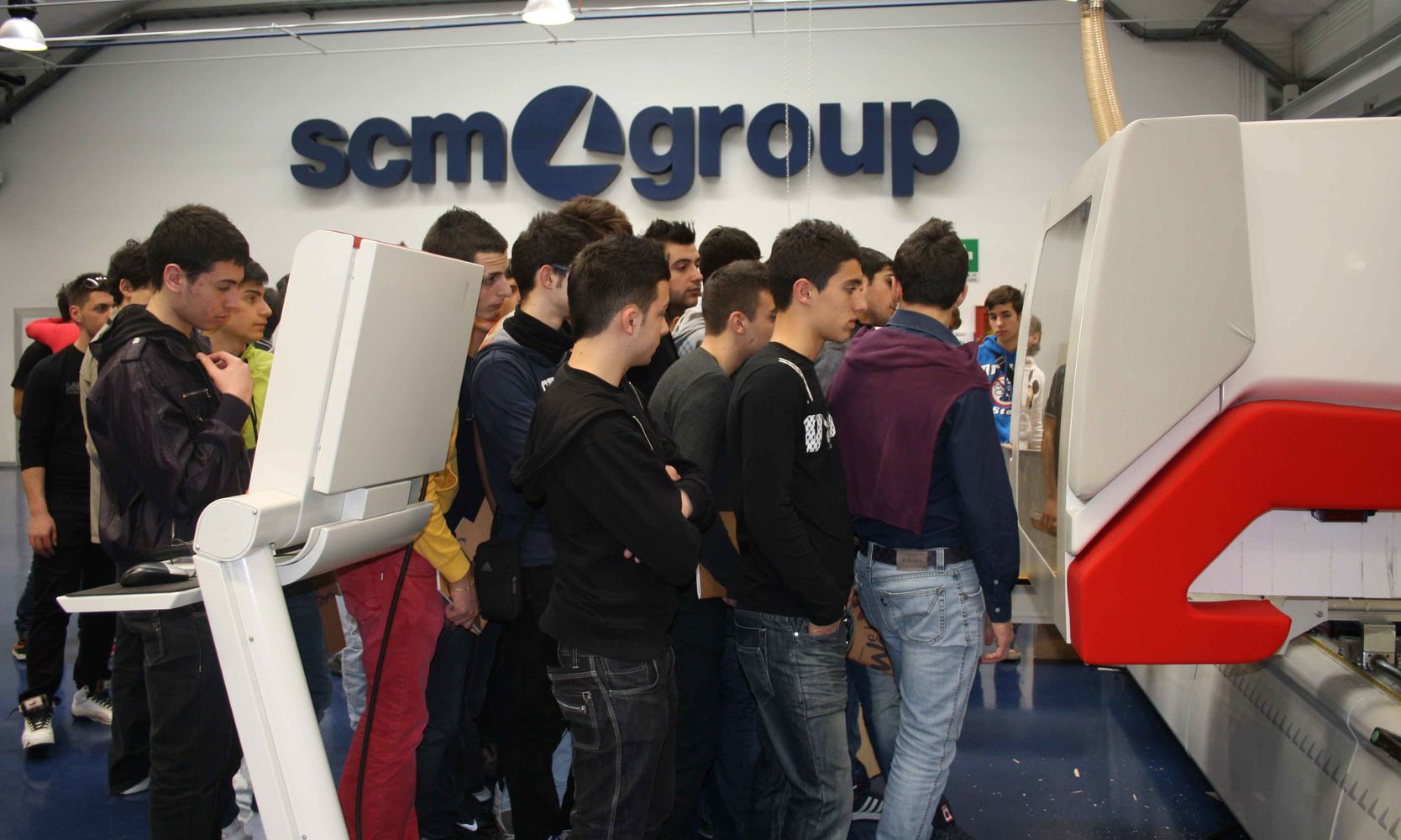 ITIS Brindisi STUDENTS AT SCM GROUP