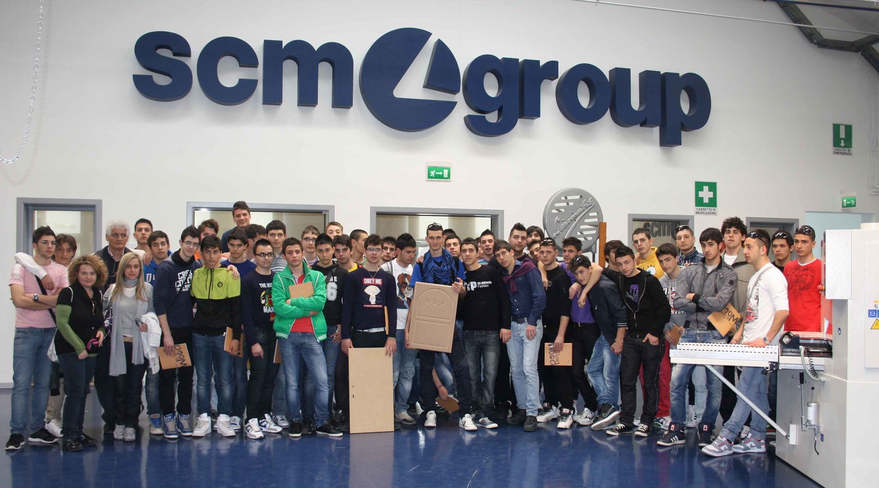 ITIS Brindisi STUDENTS AT SCM GROUP