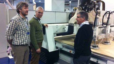 Visit from english customers AM Products