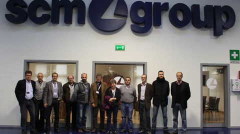 Swidish customers is visiting SCM with our distributors Stenbergs