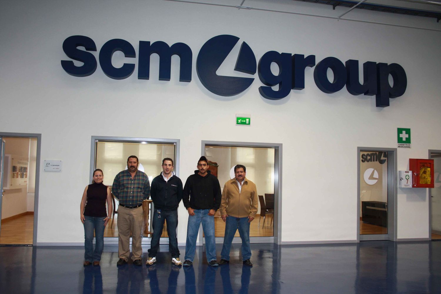 Mexican company in visit