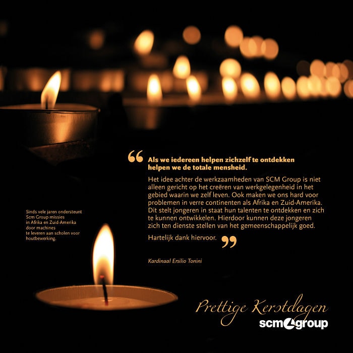 Scm Group wishes you a Merry Christmas 2012