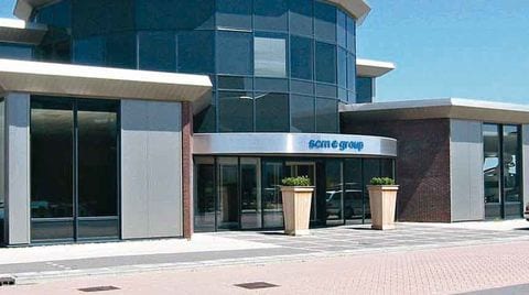 LARGE FIRE AT SCM GROUP NETHERLANDS