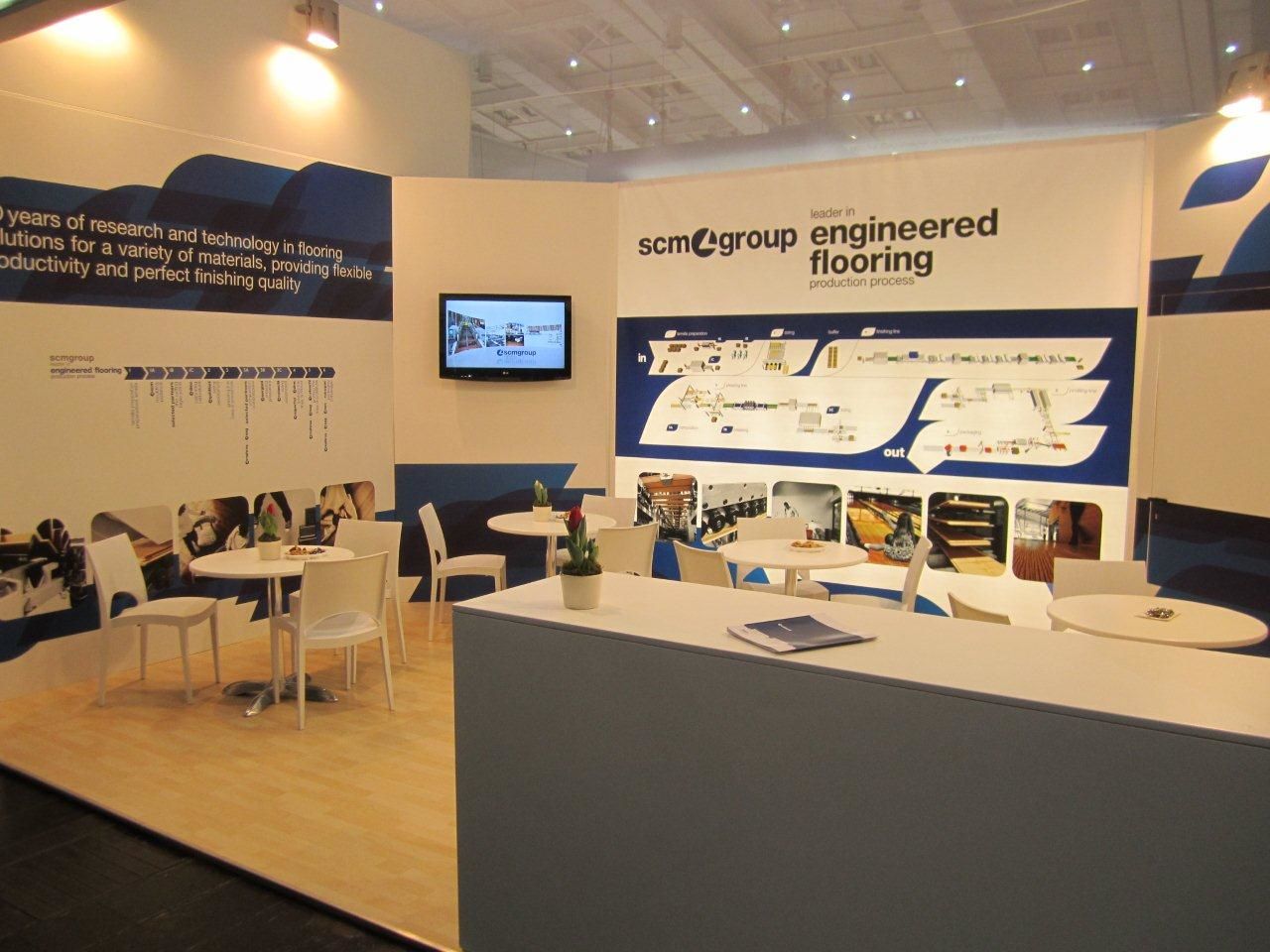 Gli stand SCM alla Domotex di Hannover 2013