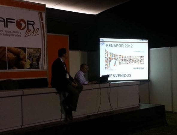 Scm Group and Orvisa at Fenafor Exhibition (Perù) 2012