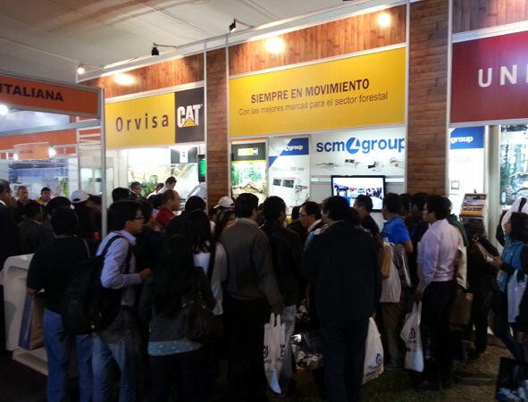 Scm Group and Orvisa at Fenafor Exhibition (Perù) 2012