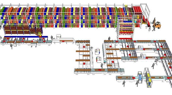 Línea para Top - Sistema de Automatización - SCM Group