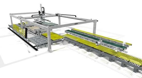 Aufteil-und Besäumsystem Losgröße 1 Gabbiani Cubo - SCM Group