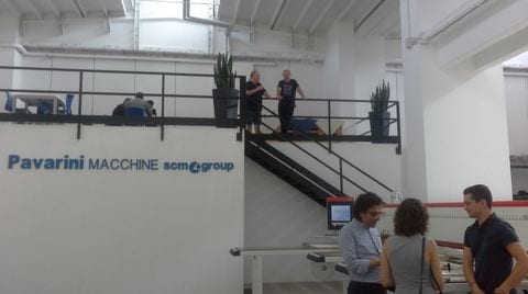 Nuovo Showroom SCM Group Pavarini Macchine a Carpi