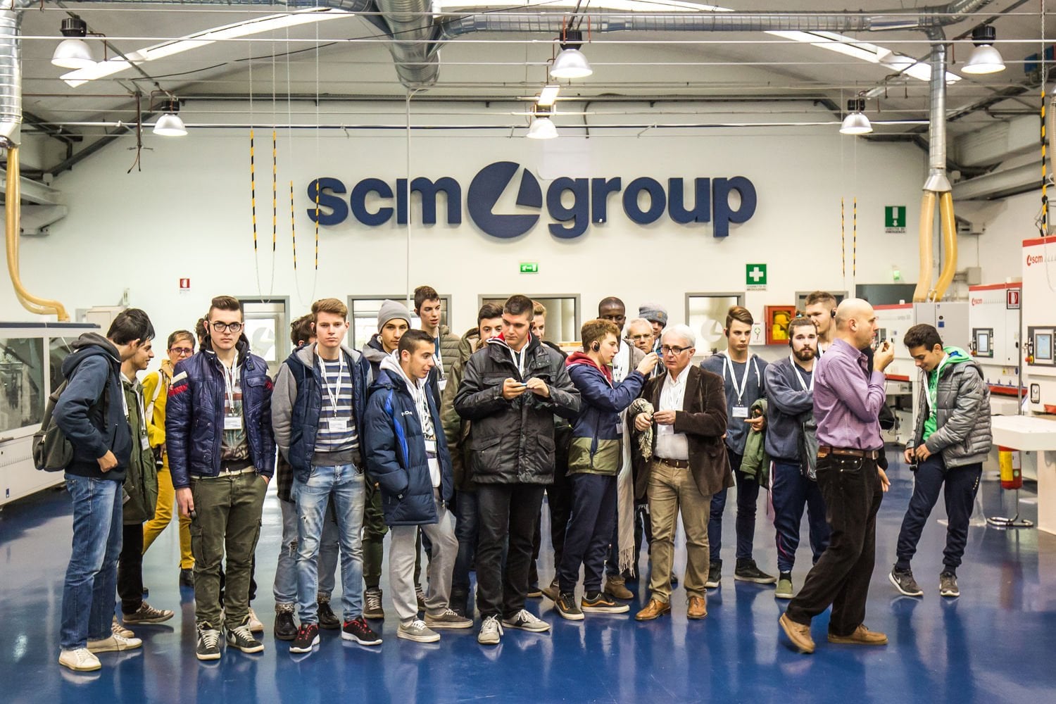Scm Group Leads Students Towards The Future Technologies