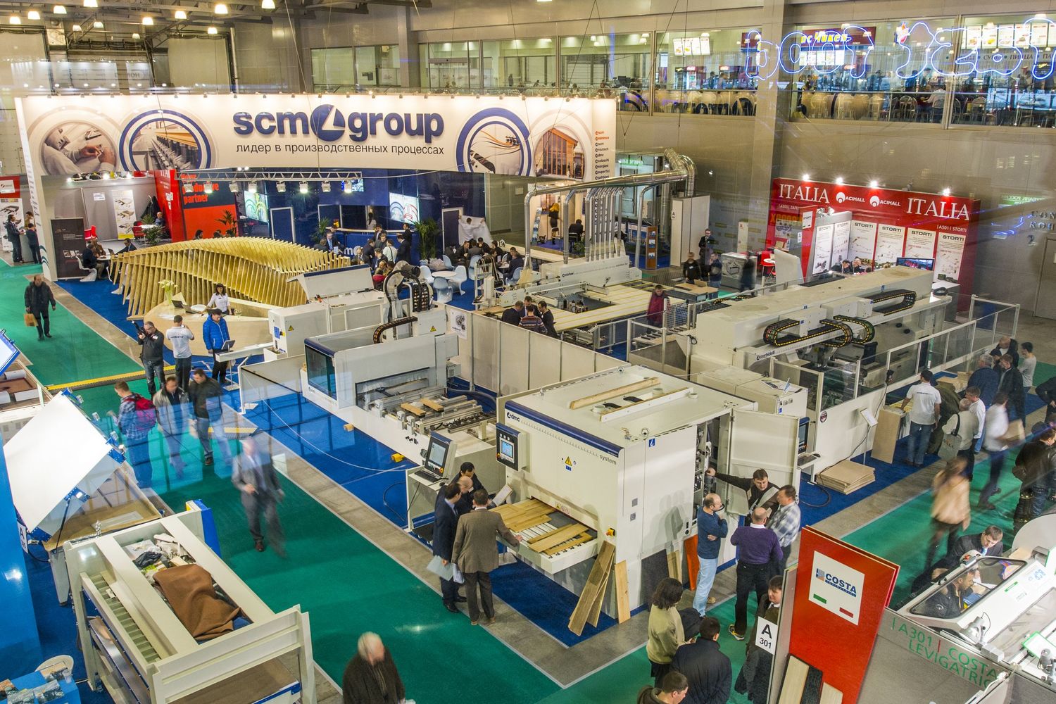 SCM Group на Woodex 2013 