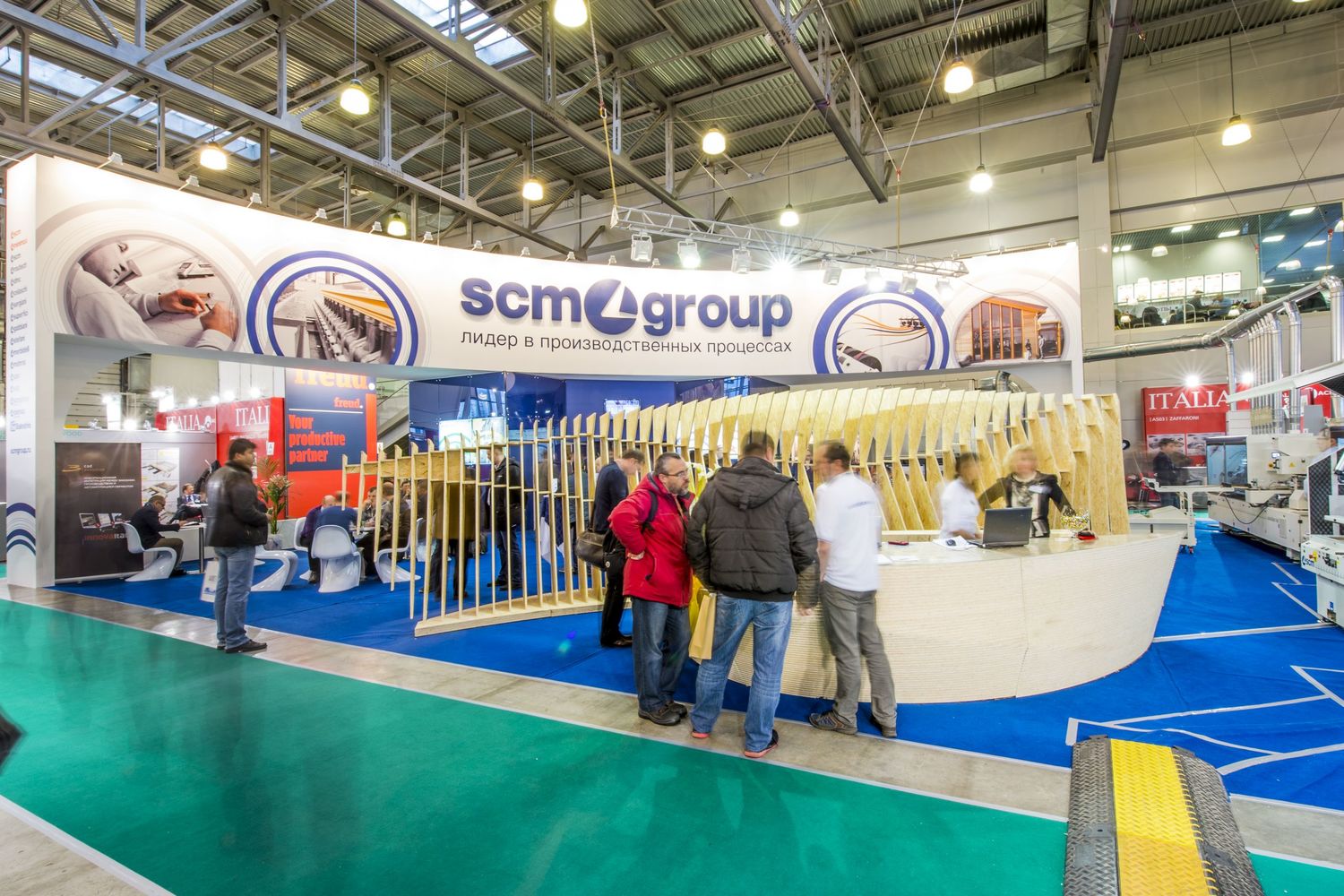 SCM Group на Woodex 2013 