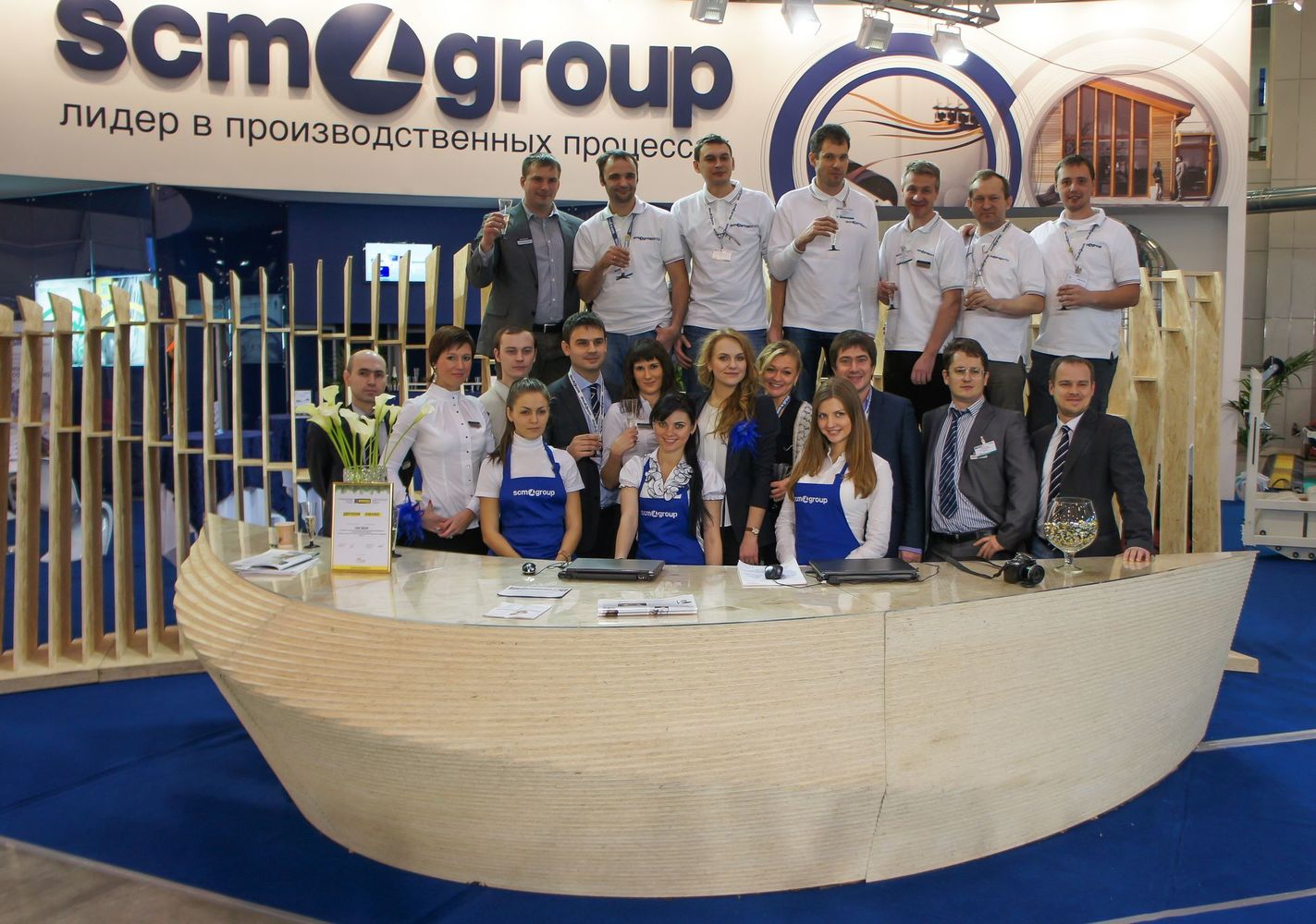 SCM Group на Woodex 2013 