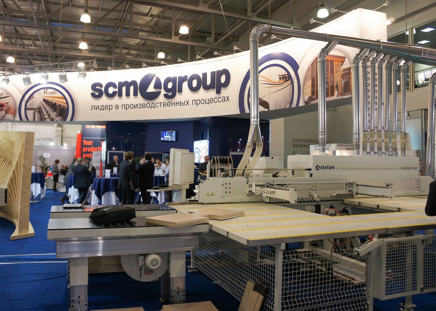 SCM Group на Woodex 2013 