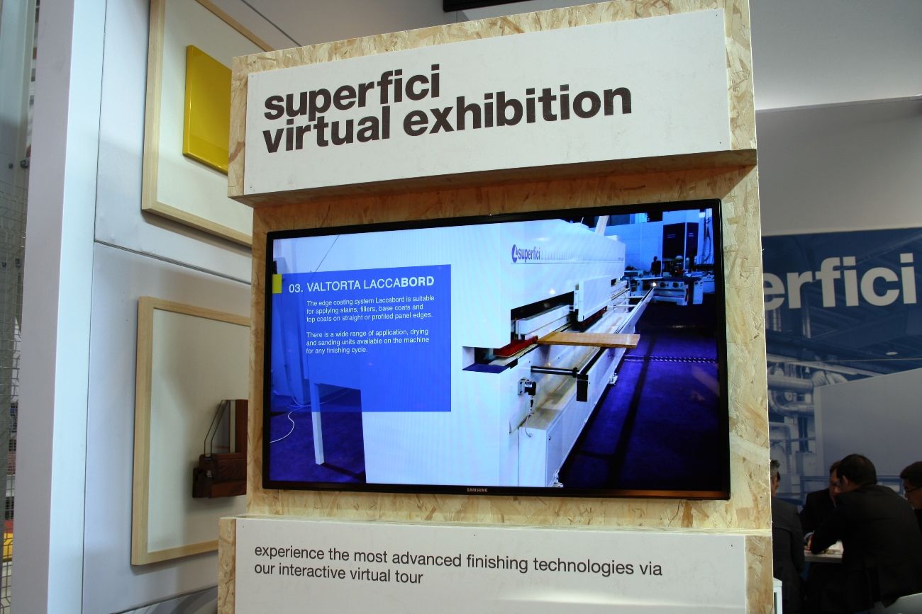 Finishing first! Superfici at Ligna 2013