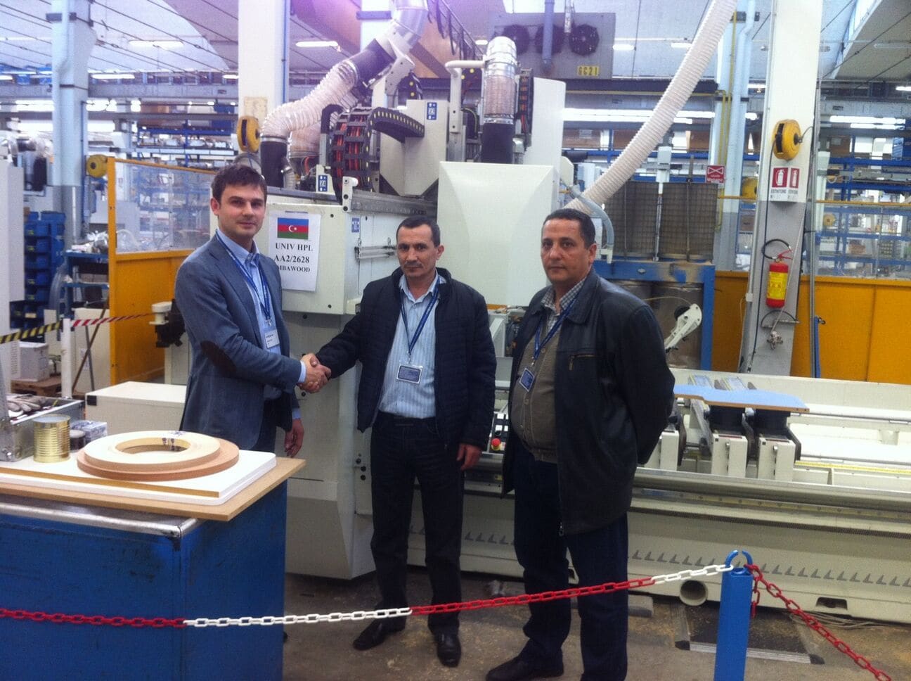 Компания EMBAWOOD присутствовала на приемке оборудования SCM Group в Италии